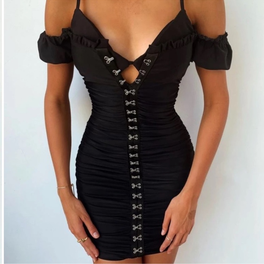 Tiger Mist Black Mirabelle Dress Size XS